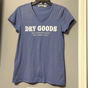 DRY GOODS v-neck short sleeve shirt